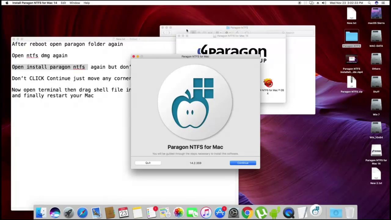 {Microsoft NTFS Paragon}